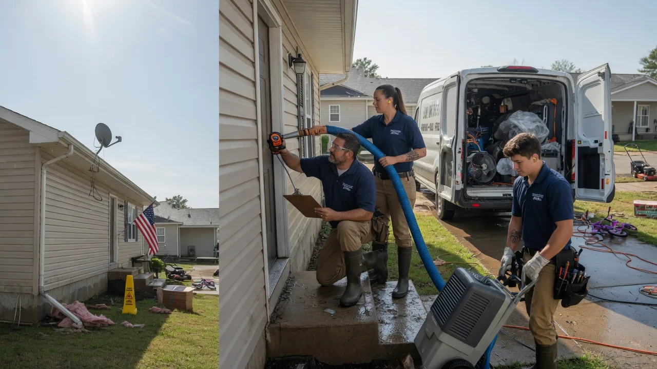 Ceiling Water Damage Restoration in Parnell, MO near me